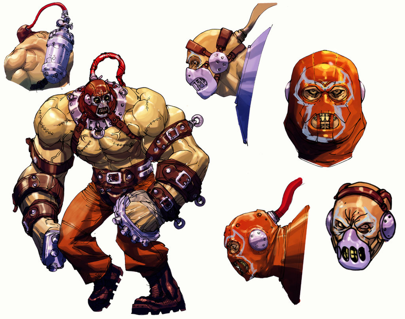 Illustration for article titled Visions of the Dark Knight in unreleased Arkham Asylum concept art